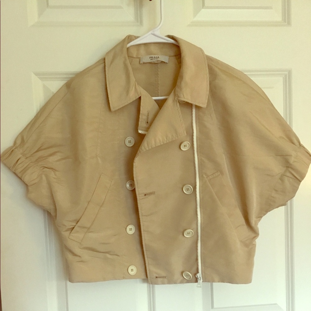 Prada Short Wind Coat